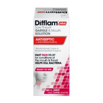 Difflam-C Anti-Inflammatory Antiseptic Solution 200ml