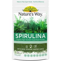 Nature's Way Super Foods Spirulina Organic Powder 100g