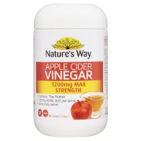 Nature's Way Apple Cider Vinegar 1200mg Max Strength 90 Tablets