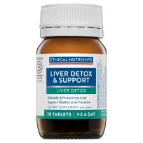 Ethical Nutrients Liver, Detox & Support 30 Tablets