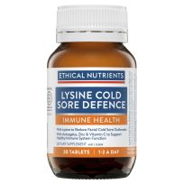 Ethical Nutrients Lysine Viral Cold Sore Defence 30 Tablets