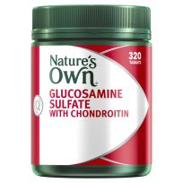 Nature's Own Glucosamine Sulfate with Chondroitin 320 Tablets