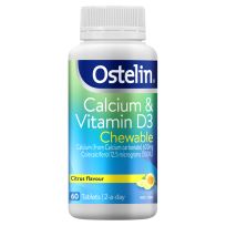 Ostelin Vitamin D & Calcium Chewable 60 Tablets