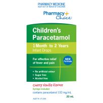 Pharmacy Choice Paracetamol Infant Drops 20ml