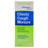 Pharmacy Choice Chesty Cough Mixture 200ml