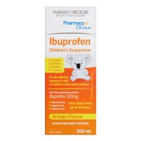 Pharmacy Choice Ibuprofen Children's Suspension Orange 200ml