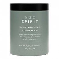 Natio Spirit Desert Lime & Salt Coffee Scrub 300G