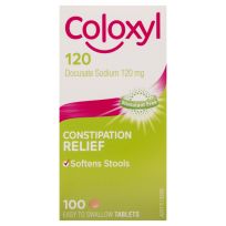 Coloxyl 120mg 100 Tablets