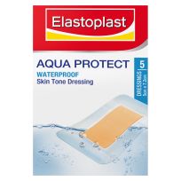 Elastoplast Aqua Protect Waterproof Skin Tone Dressing 5 Pack