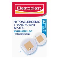 Elastoplast Hypoallergenic Water Repellent Plaster Spots 24 Pack