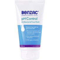 Benzac pH Control Antibacterial Face Wash 150mL