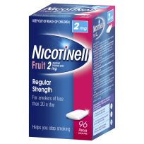 Nicotinell Gum 2mg Fruit 96 Pack