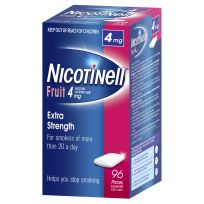 Nicotinell Gum 4mg Fruit 96 Pack