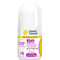 Cancer Council Sunscreen Kids SPF 50+ Roll On 75ml
