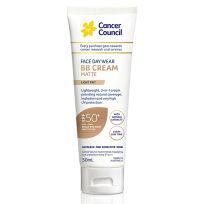 Cancer Council Face Day Wear BB Cream SPF50+ Light Tint 50ml