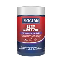 Bioglan Red Krill Oil Active Brain & Eyes 60 Capsules