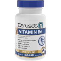 Caruso's Vitamin B6 200mg 50 Tablets