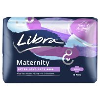 Libra Maternity Pads Extra Long Wings 10 Pack