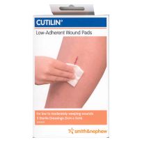 Cutilin Sterile 5cm X 5cm 5 Pack