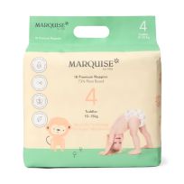 Marquise Toddler Eco Nappies Size 4 (10-15kg) 18 pack