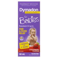 Dymadon For Babies 1 Month - 2 Years Strawberry 60ml