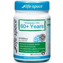 Life Space Probiotic 30 Billion For 60+ Years 60 Capsules