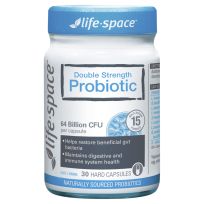Life Space Probiotic Double Strength 64 Billion 30 Capsules