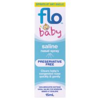 FLO Baby Saline Nasal Spray 15ml