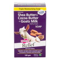 Hope's Relief Soap with Goats Milk, Shea & Cocoa Butter 125g