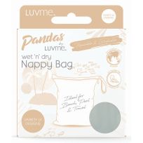 Pandas by LuvMe Wet n Dry Nappy Bag Woodlands