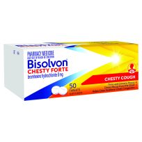 Bisolvon Chesty Forte 50 Tablets