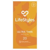 Lifestyle Condom Ultra Thin 20 Pack