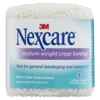 Nexcare Medium Crepe Bandage White 5cm x 1.6m