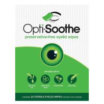 Opti Soothe Eye Lid Wipes 20 Pack