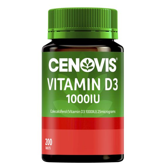 Good Price - Cenovis Vitamin D3 1000IU 200 Tablets