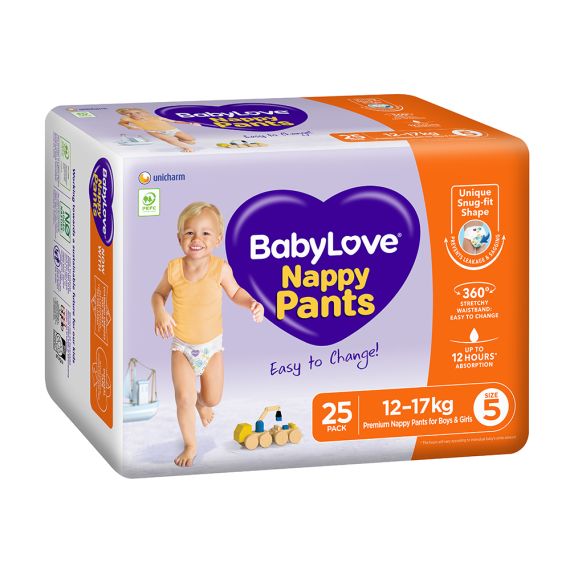 Good Price - BabyLove Nappy Pants Walker 25 Pack