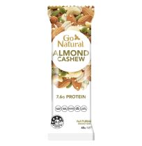 Go Natural Natural Energy Bar Almond Cashew 45g