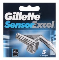 Gillette Sensor Excel Razor Refill 5 Cartridges