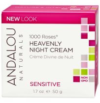 Andalou Sensitive 1000 Roses Heavenly Night Cream 50g