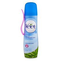 Veet Spray On Hair Removal Cream Sensitive 150g