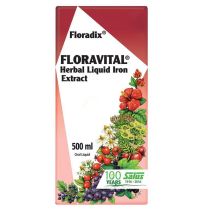 Floradix Floravital Liquid Iron Plus 500ml Yeast Free