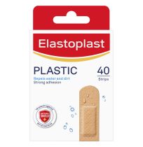 Elastoplast Plastic Water Resistant Plasters 40 Pack