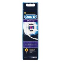 Oral B Power Toothbrush 3D White Refill 2 Pack