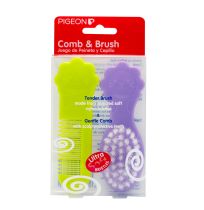 Pigeon Comb and Brush Set