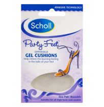 Scholl Party Feet Invisible Gel Cushions 1 Pair