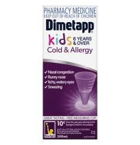 Dimetapp Kids Cold & Allergy 6 Years+ 200mL