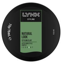 Lynx Men Hair Natural Look Styling Clay 75ml