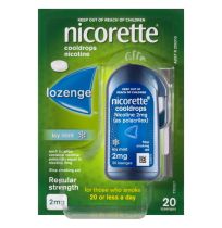 Nicorette Cooldrops Lozenge 2mg 20 Pack