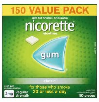 Nicorette Gum 2mg Classic 150 Pack