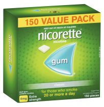 Nicorette Gum 4mg Classic 150 Pack